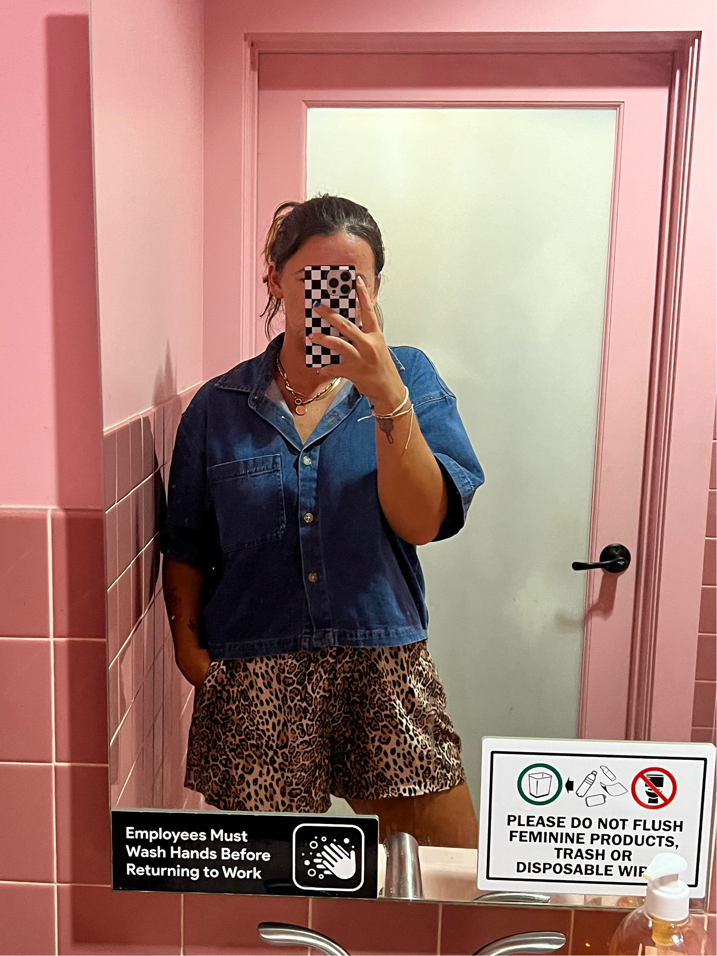 Easy Going Denim Crop