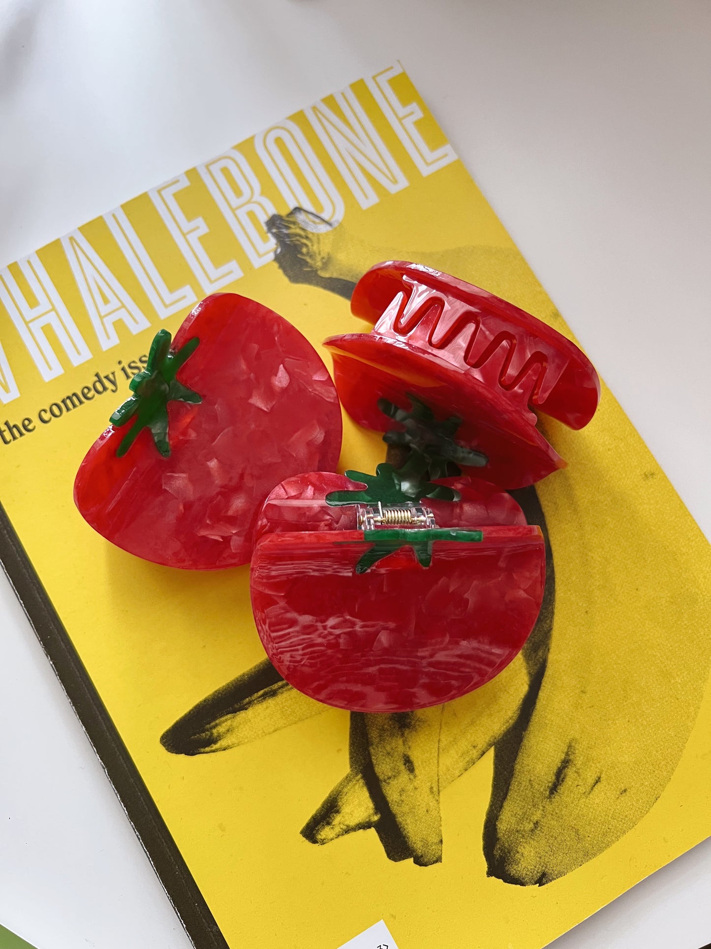 Tomato Girl Summer Claw Clip