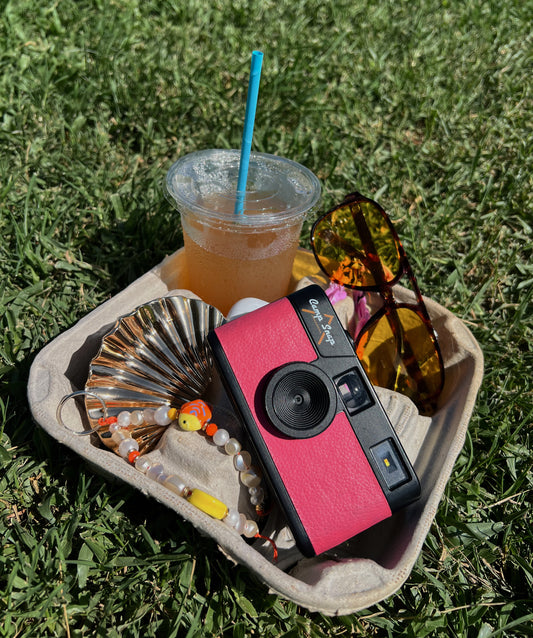 Golden Hour Seashell Hair Claw