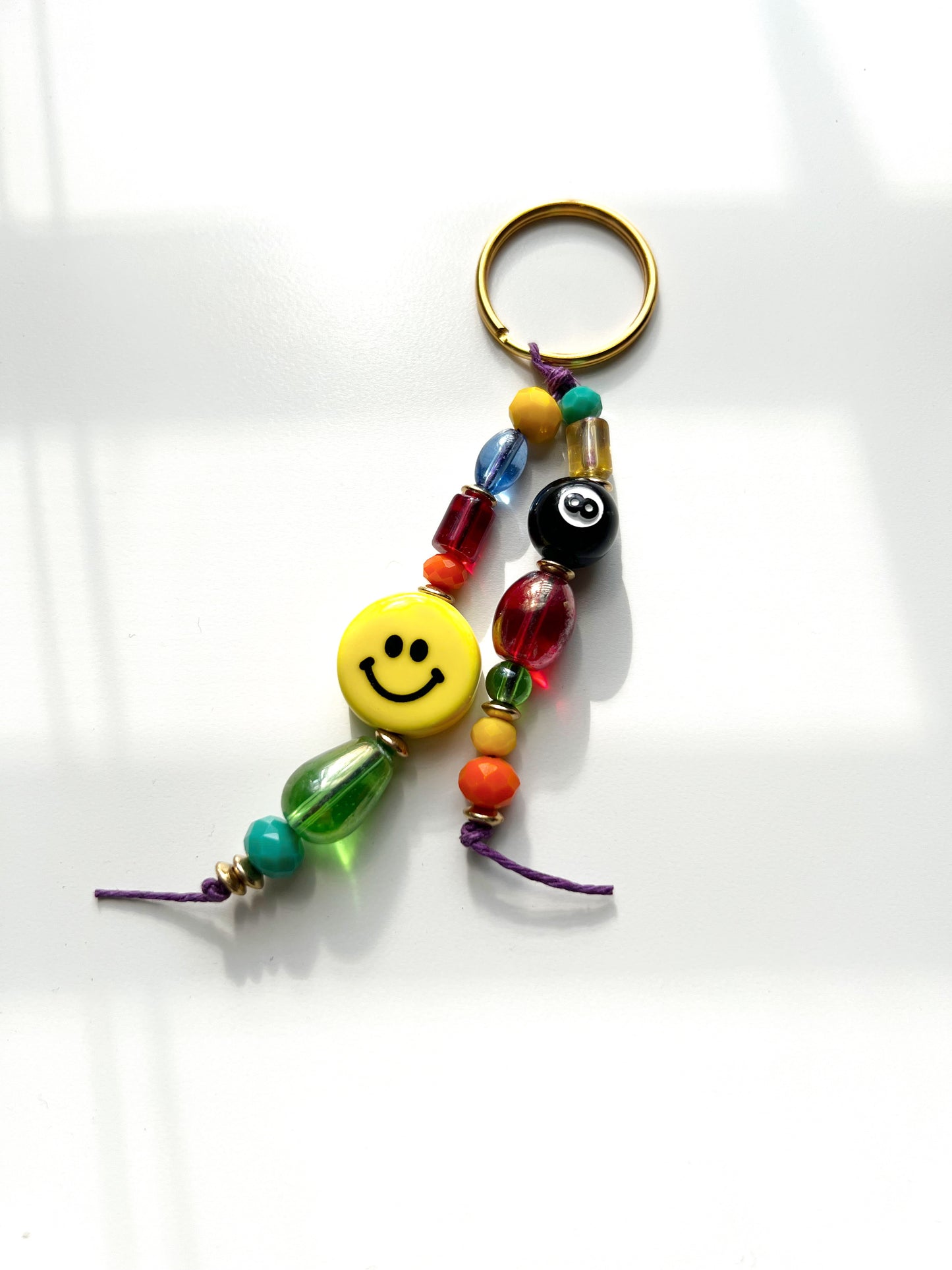 Dopamine Beaded Bag Charm