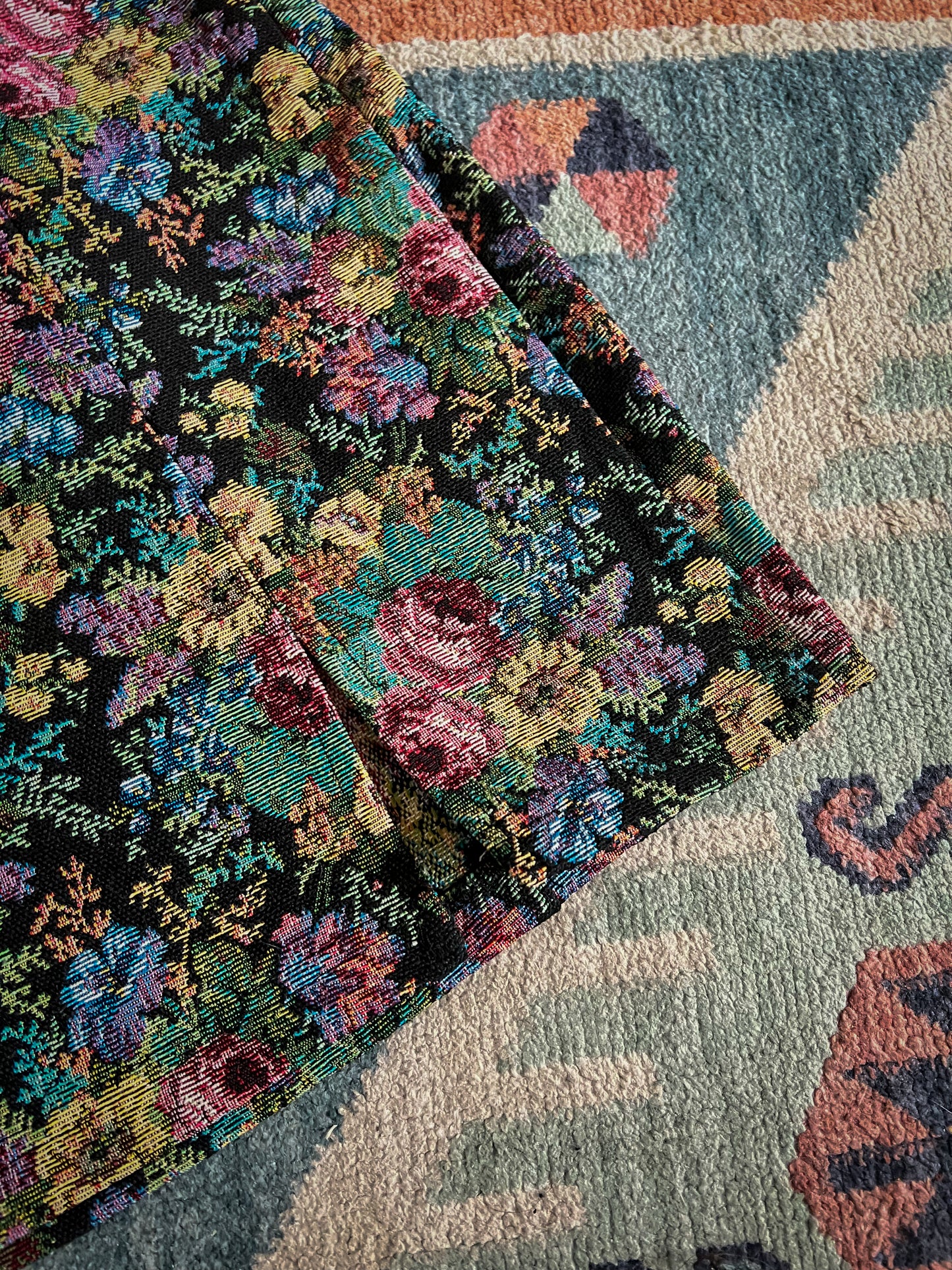 Short & Sweet Jacquard Mini Skirt