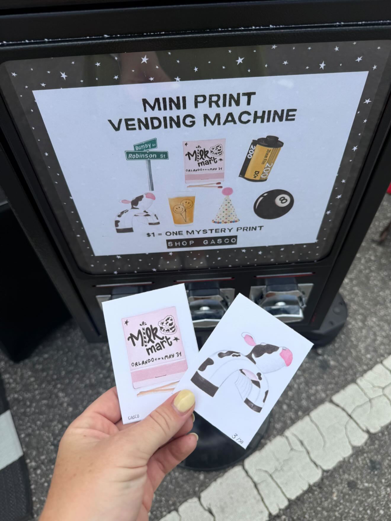 Milk Mart Mystery Mini Print Pack