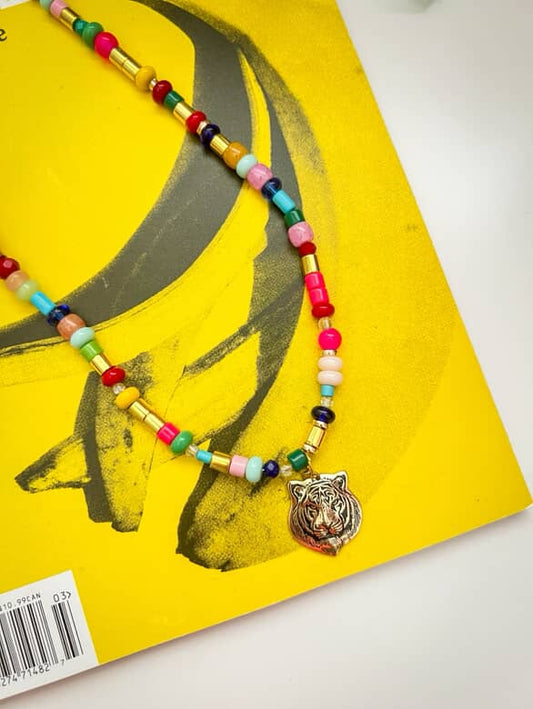 Fierce Beaded Necklace