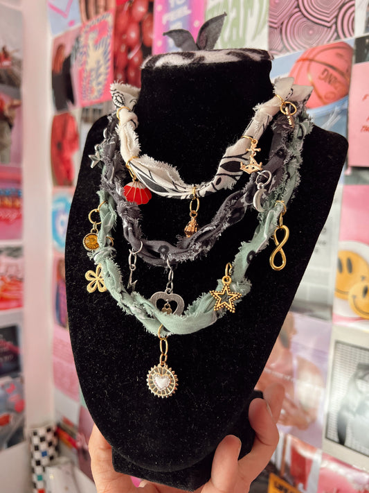 Bandana Charm Necklaces