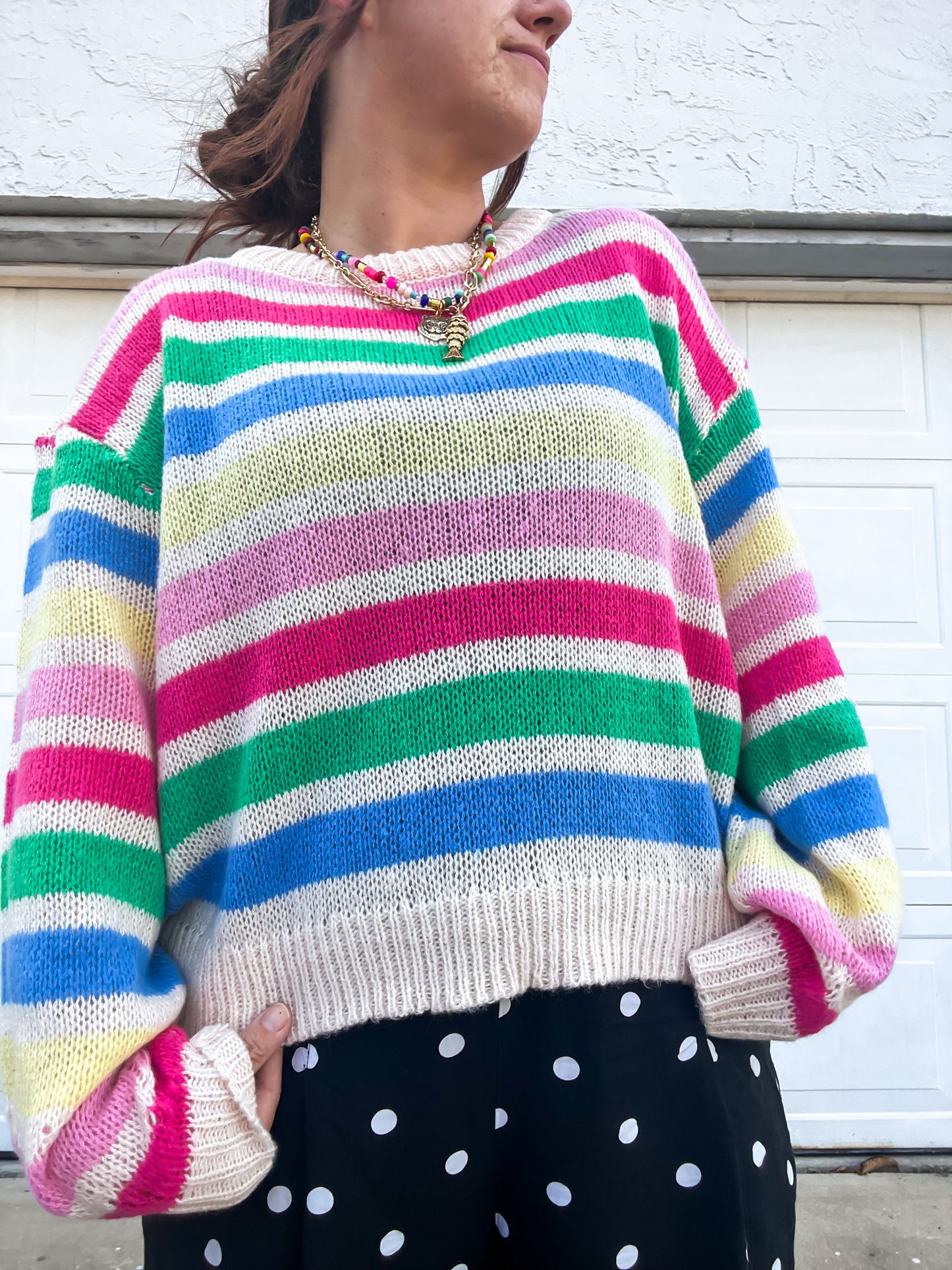 Imagination Striped Sweater