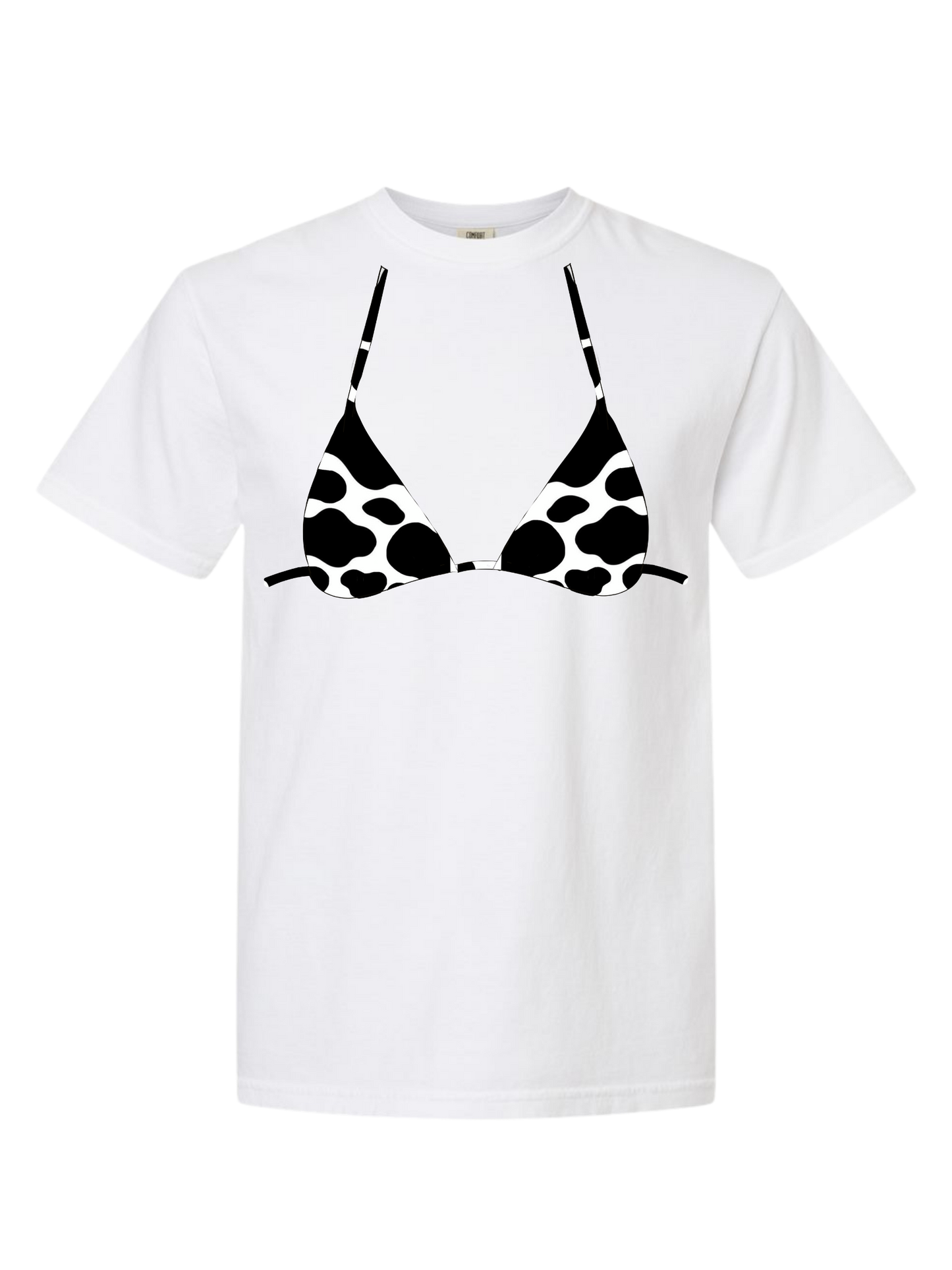 Moo Bikini Top Tee