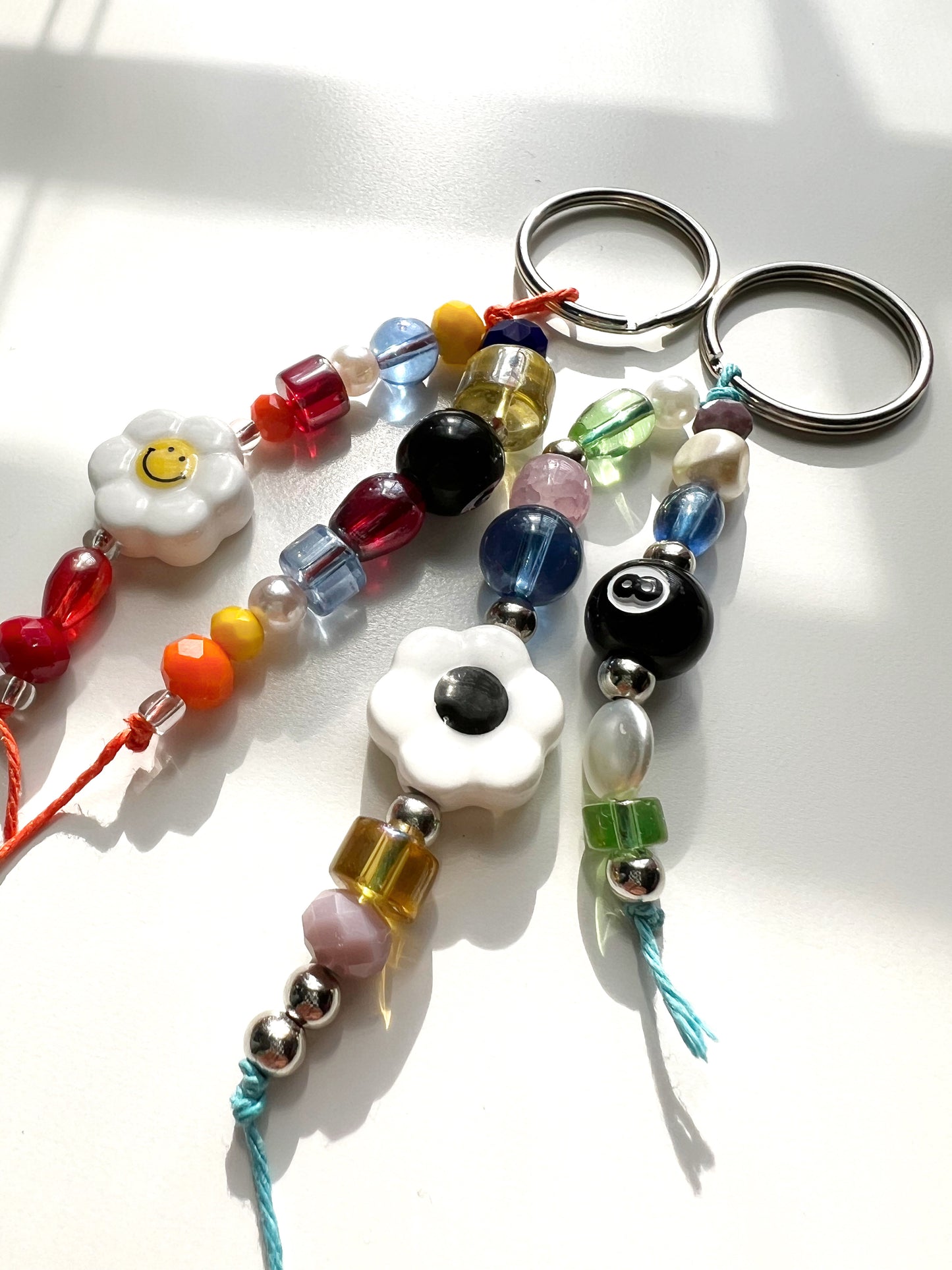 Serotonin Beaded Bag Charm