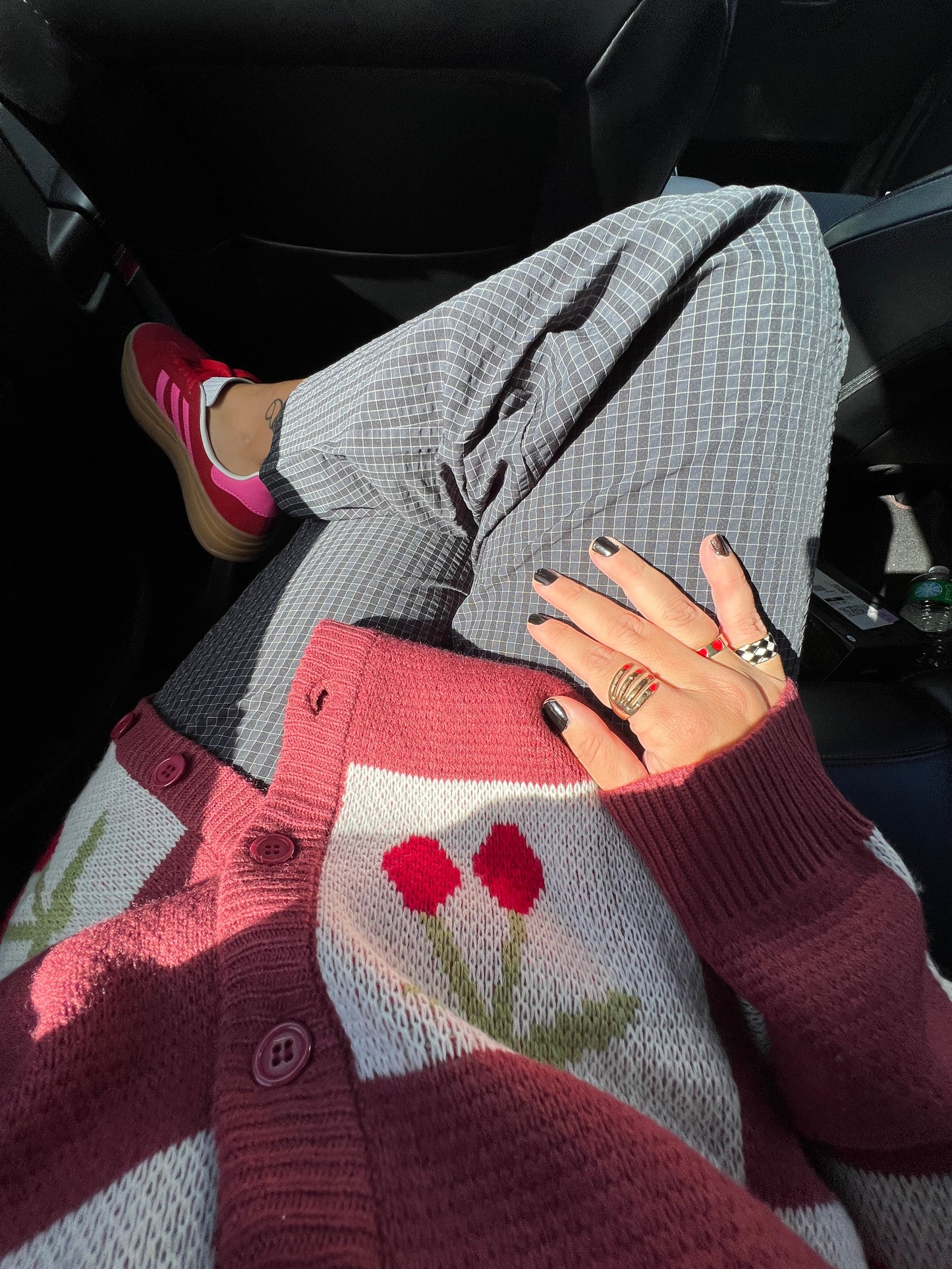 Very Cherry Knit Cardigan