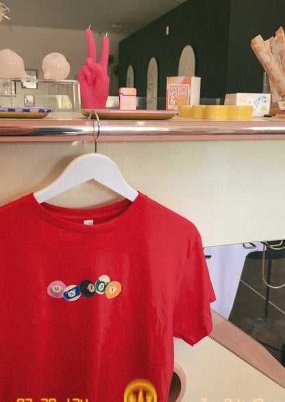 Happy as an 8 Ball Crop Top- GASCO original