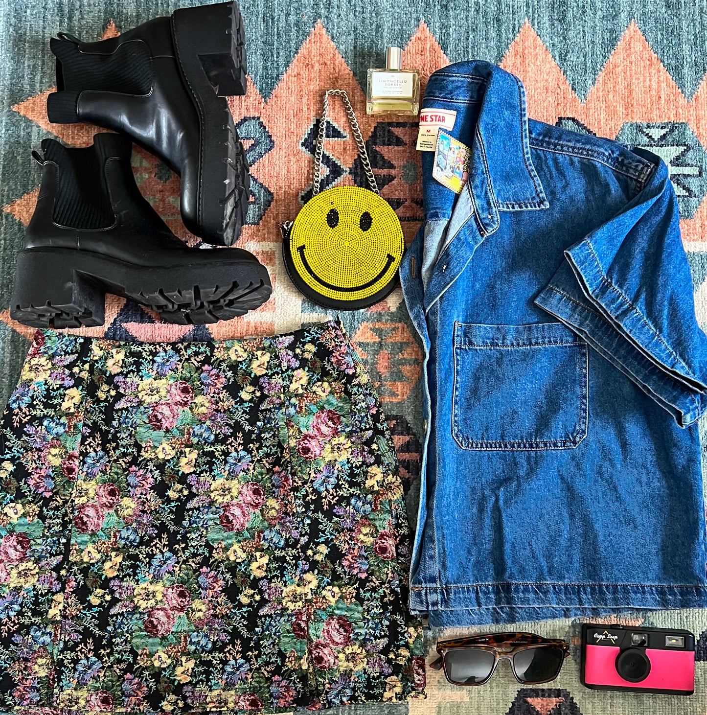 Easy Going Denim Crop