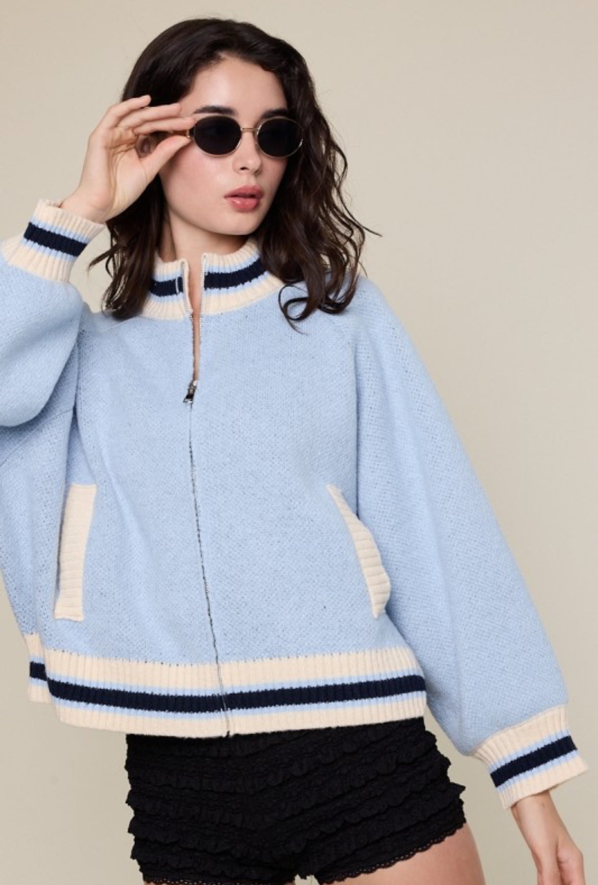 Let’s Ride Varsity Cardigan