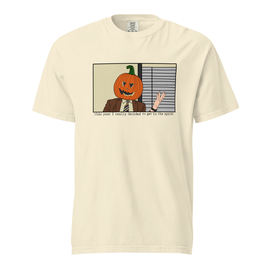 In The Spirit - Office Pumpkin Head -