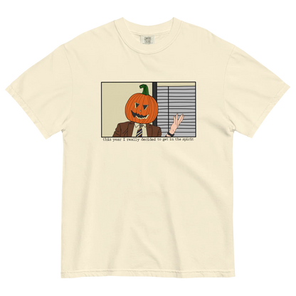 In The Spirit - Office Pumpkin Head -