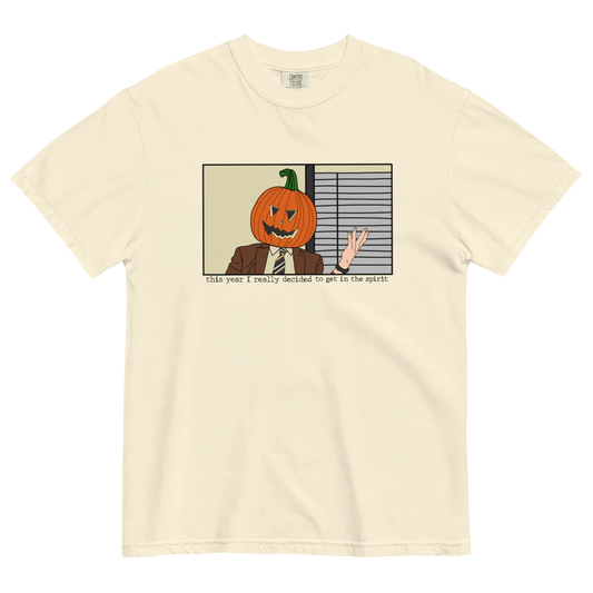 In The Spirit - Office Pumpkin Head -