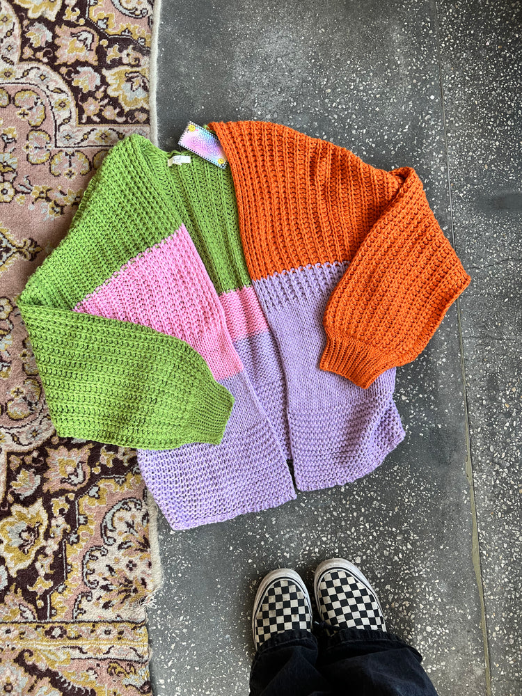 Sherbert Knitted Cardigan