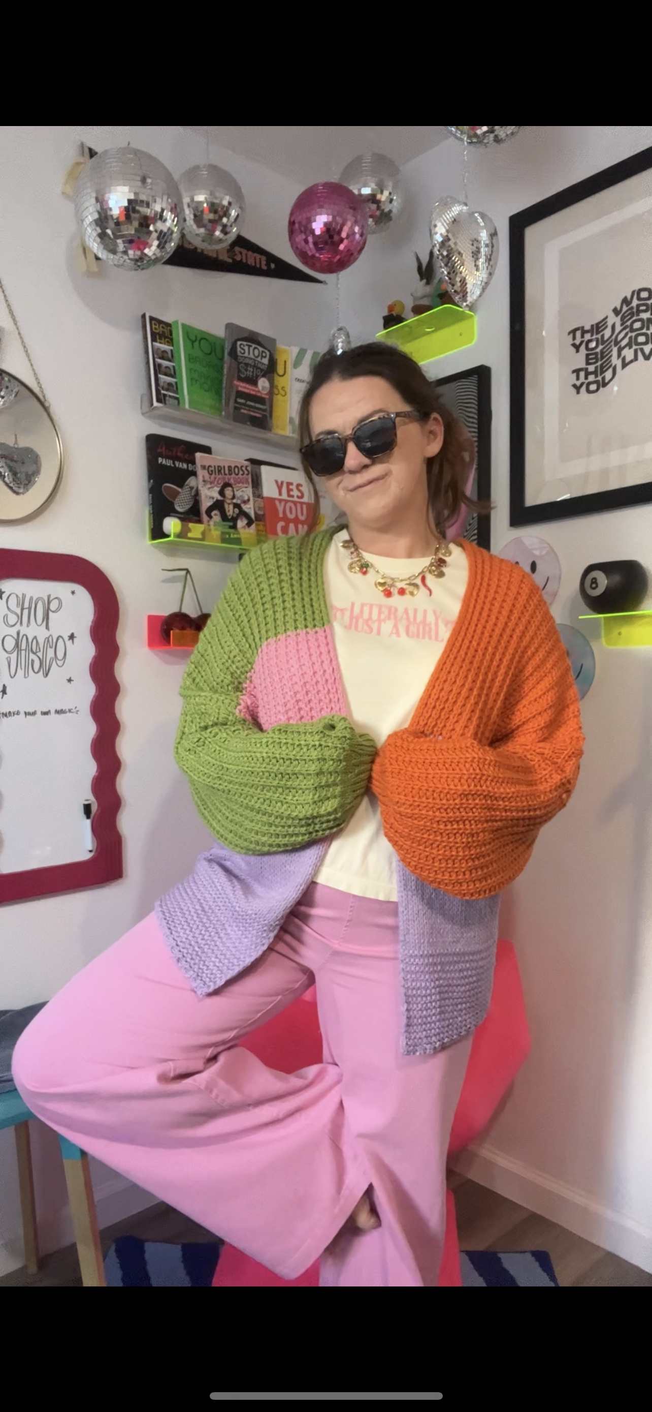 Sherbert Knitted Cardigan
