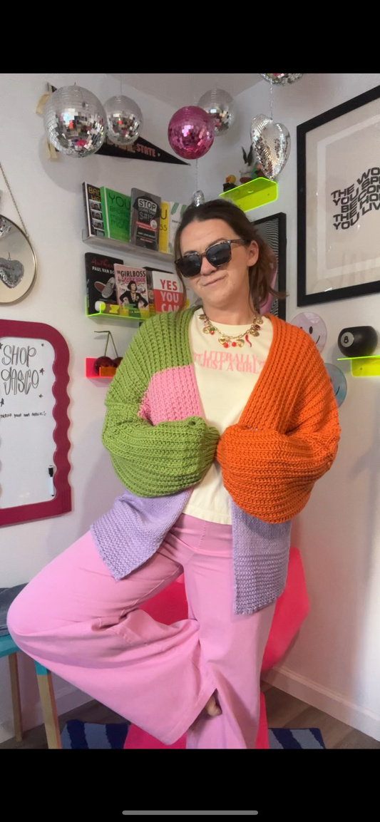 Sherbert Knitted Cardigan