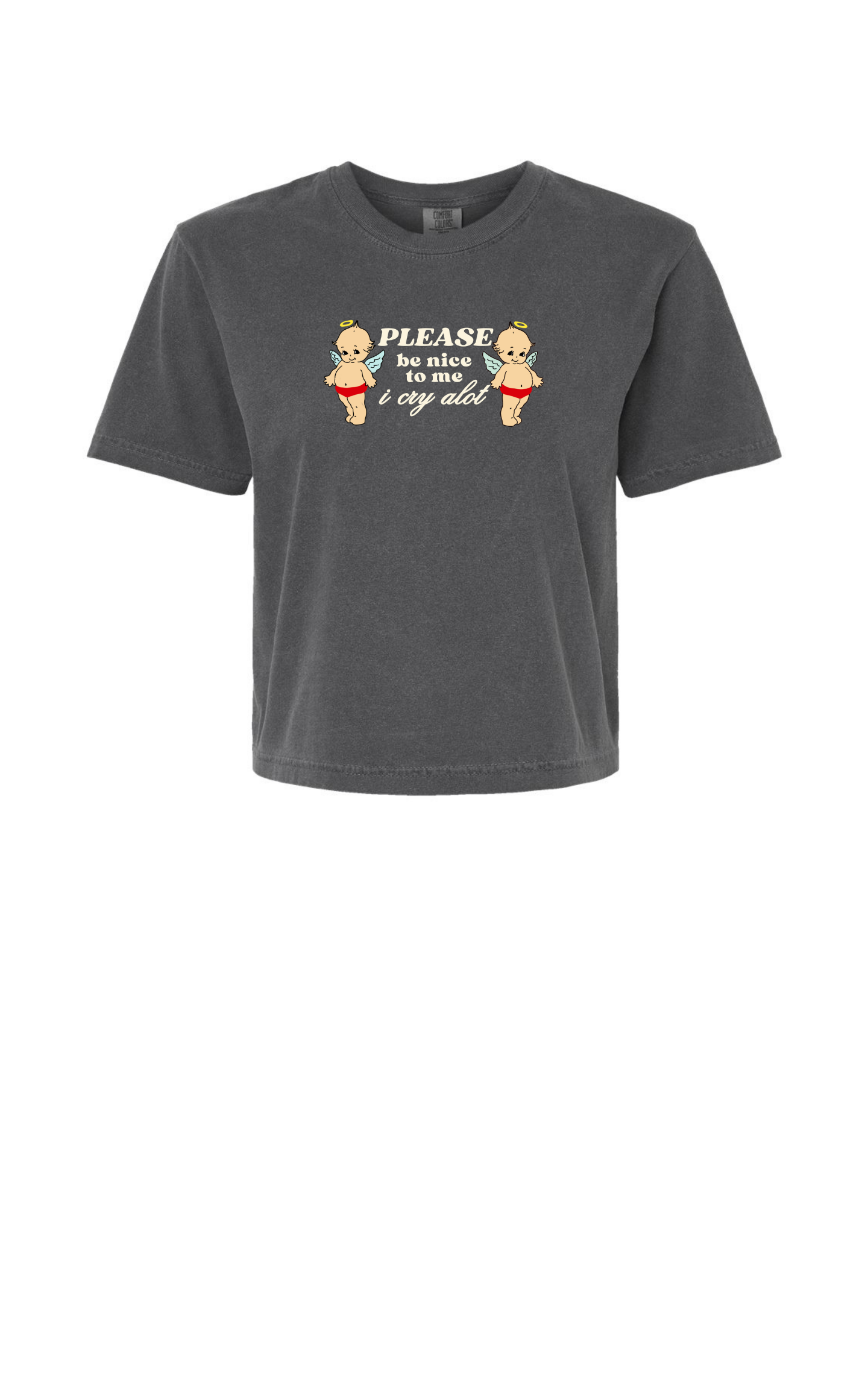 I Cry A Lot Graphic Crop - GASCO Original