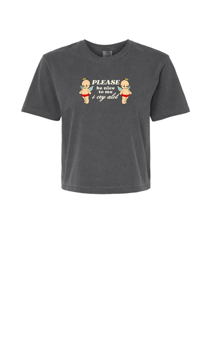 I Cry A Lot Graphic Crop - GASCO Original