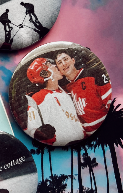 Heated Hockey Duo Buttons