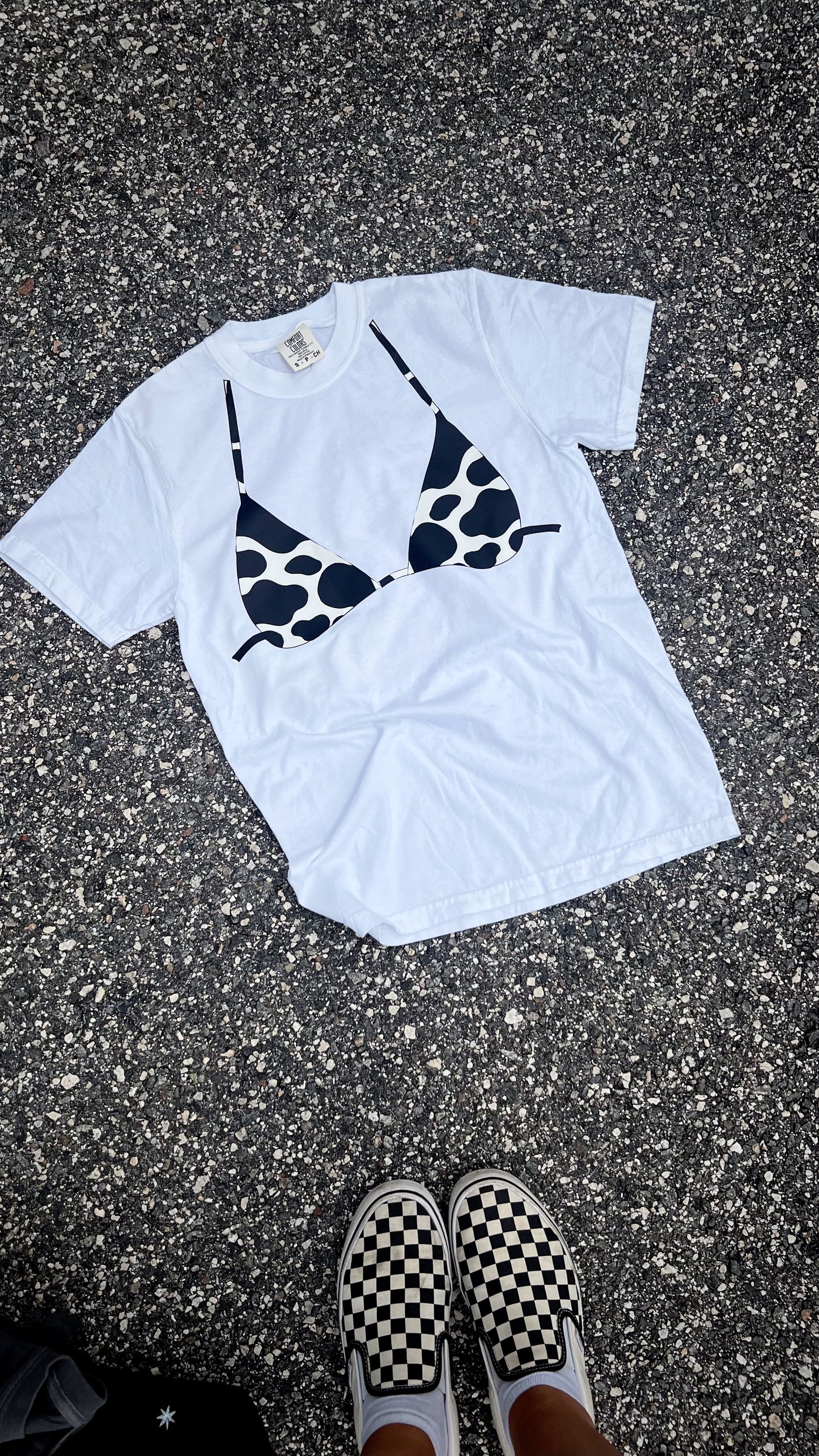 Moo Bikini Top Tee