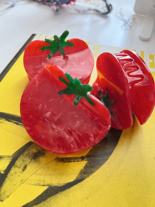 Tomato Girl Summer Claw Clip