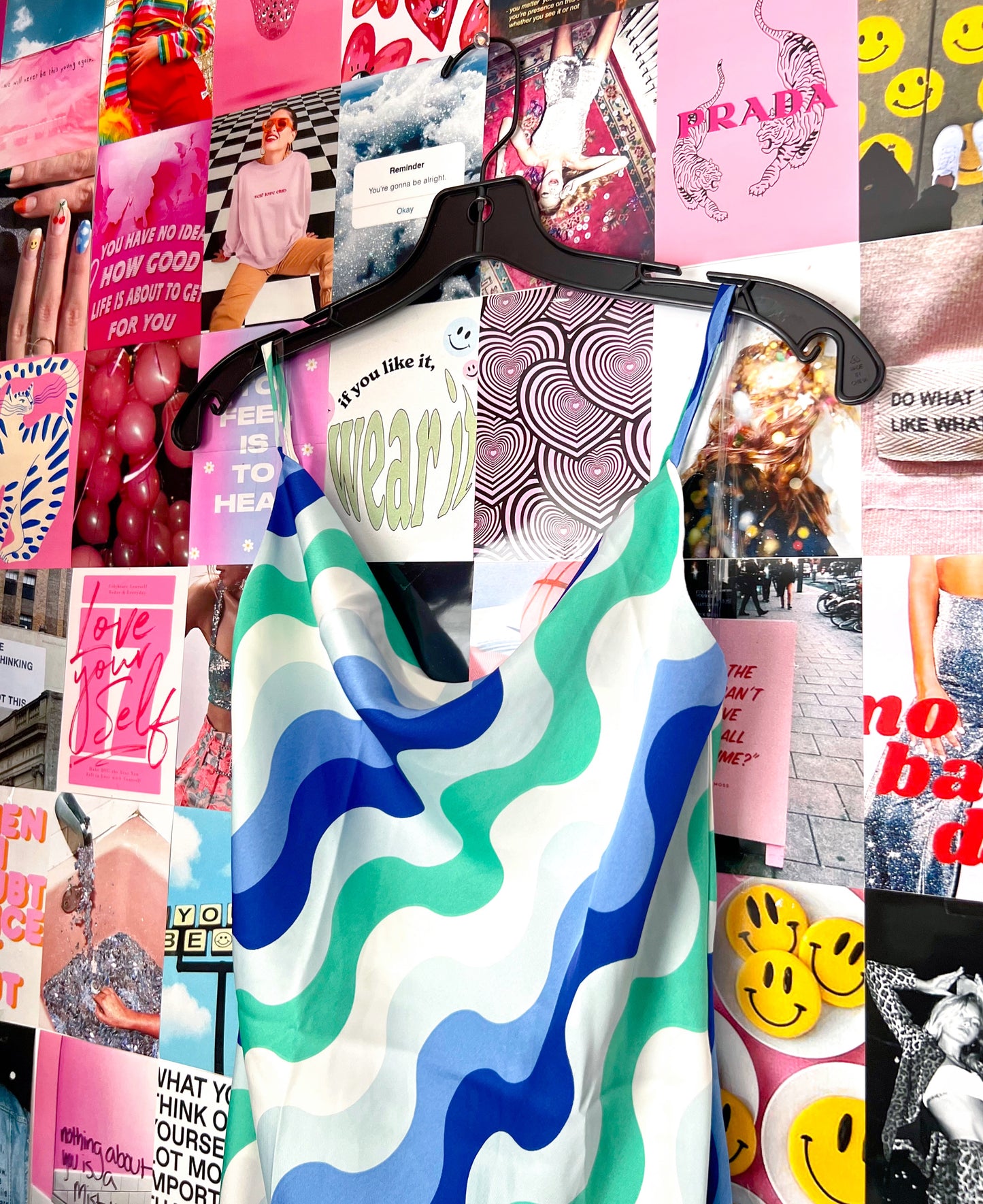 Crash Into You Midi Dress