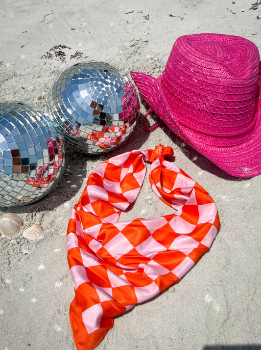 Chasing Sunsets Silk Scarf