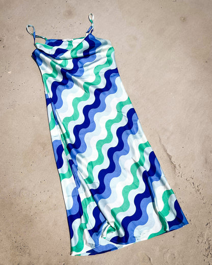 Crash Into You Midi Dress