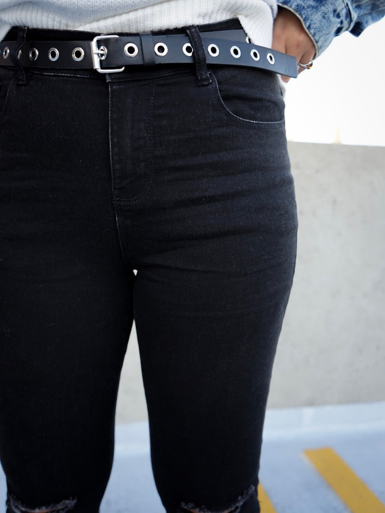 Downtown Black Skinny Jeans