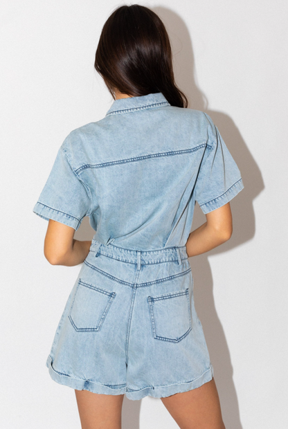 Anastasia Denim Jumpsuit
