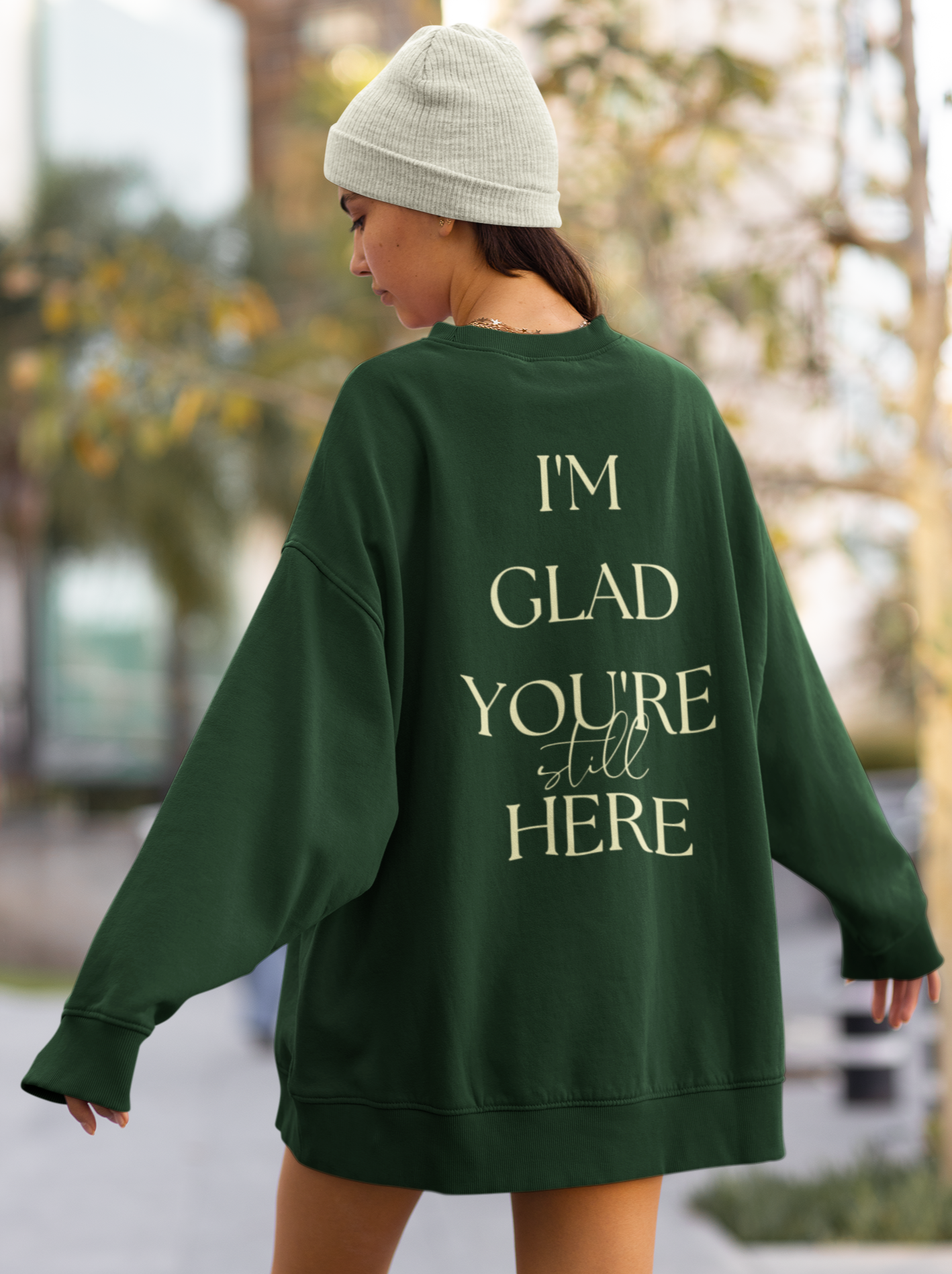 Keep Going Sweatshirt - Emerald - GASCO Original