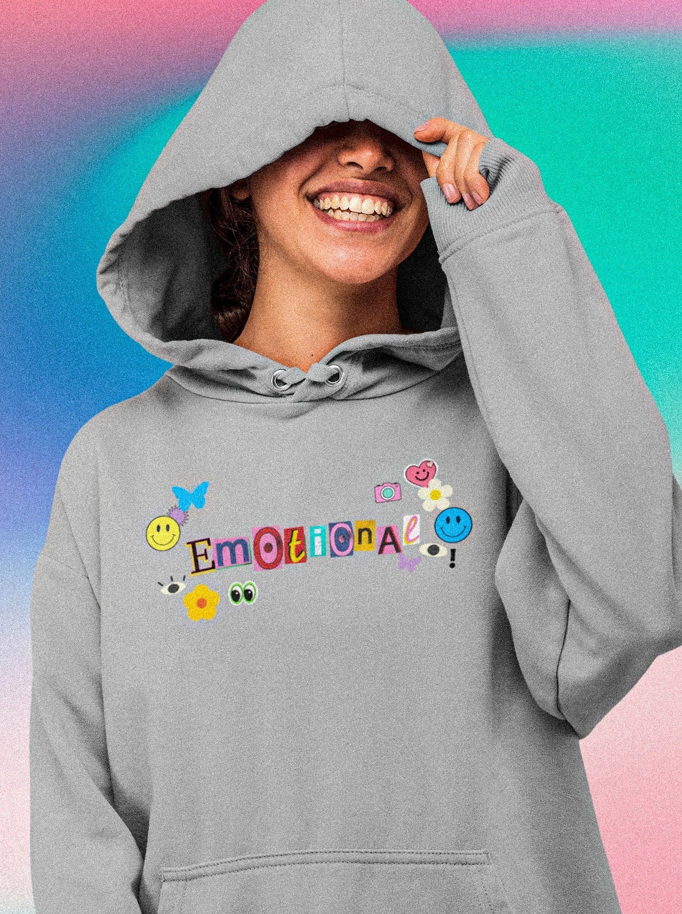 olivia inspired emotional grey hoodie mental health matters inspired